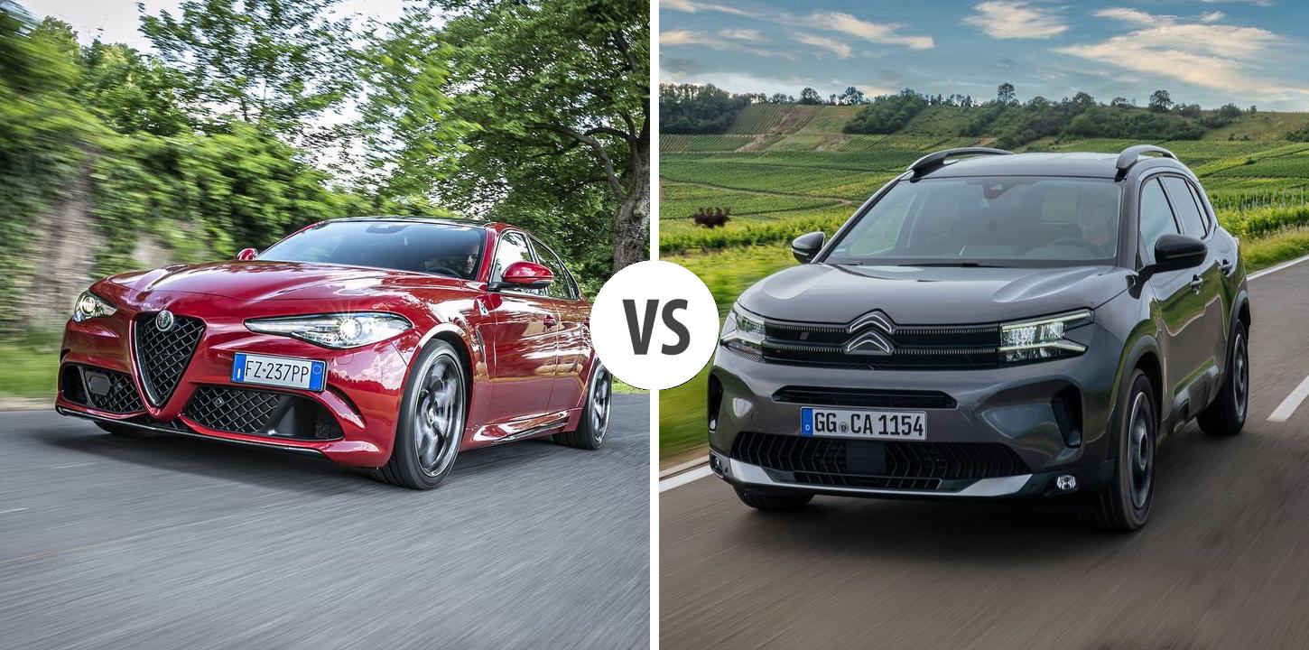 Alfa Romeo Giulia VS Citroën C5 Aircross – Vergleiche Preise, Leistung ...