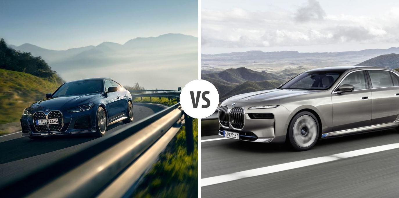 Alpina B4 VS BMW i7 Autovergleich | AUTOGOTT.DE
