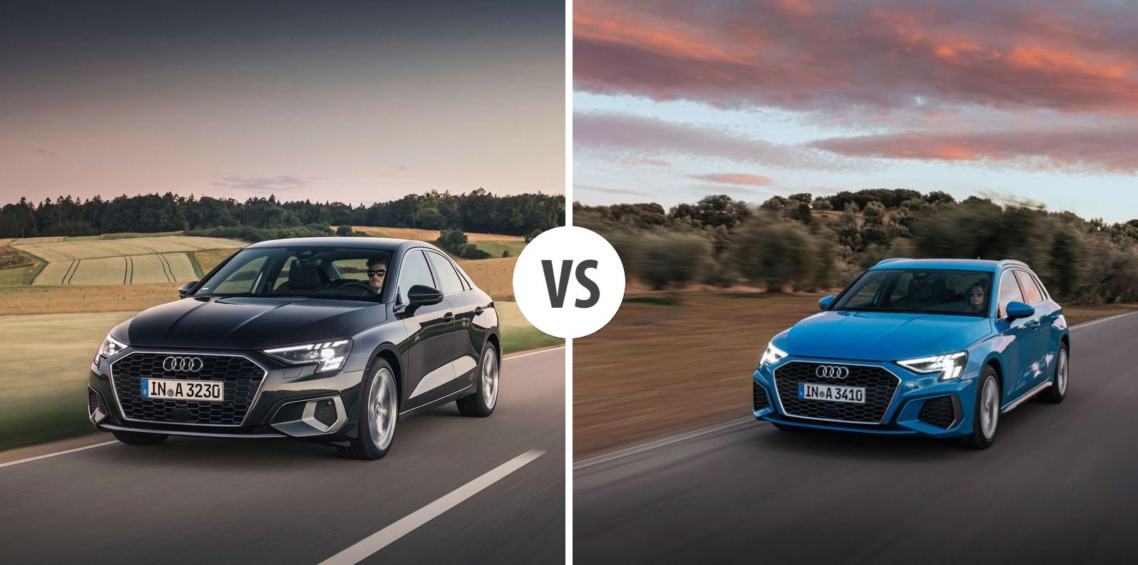 Audi A3 Limousine VS Audi A3 Sportback Autovergleich AUTOGOTT.DE