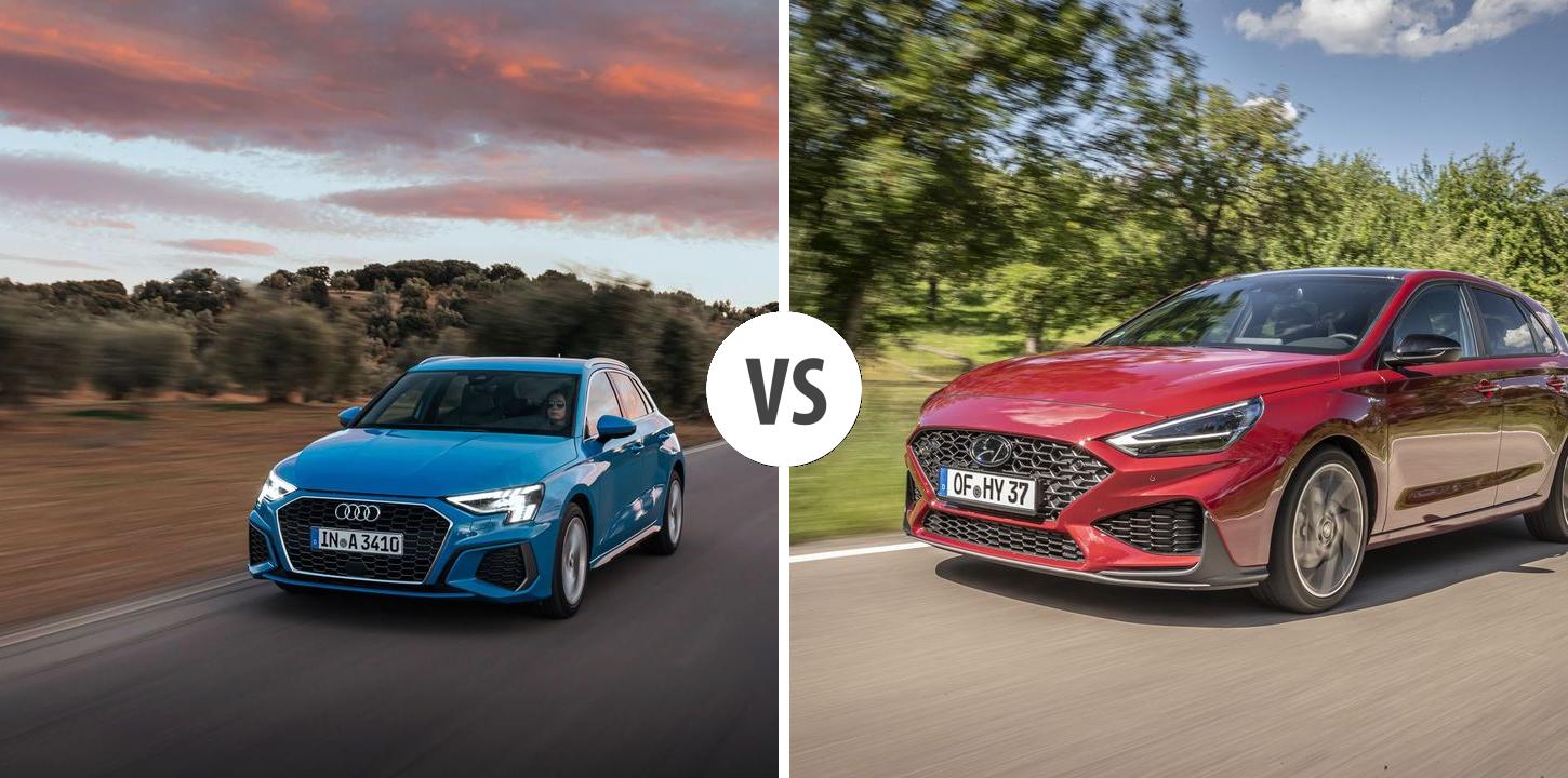 Audi A3 Sportback VS Hyundai i30 Autovergleich AUTOGOTT.DE