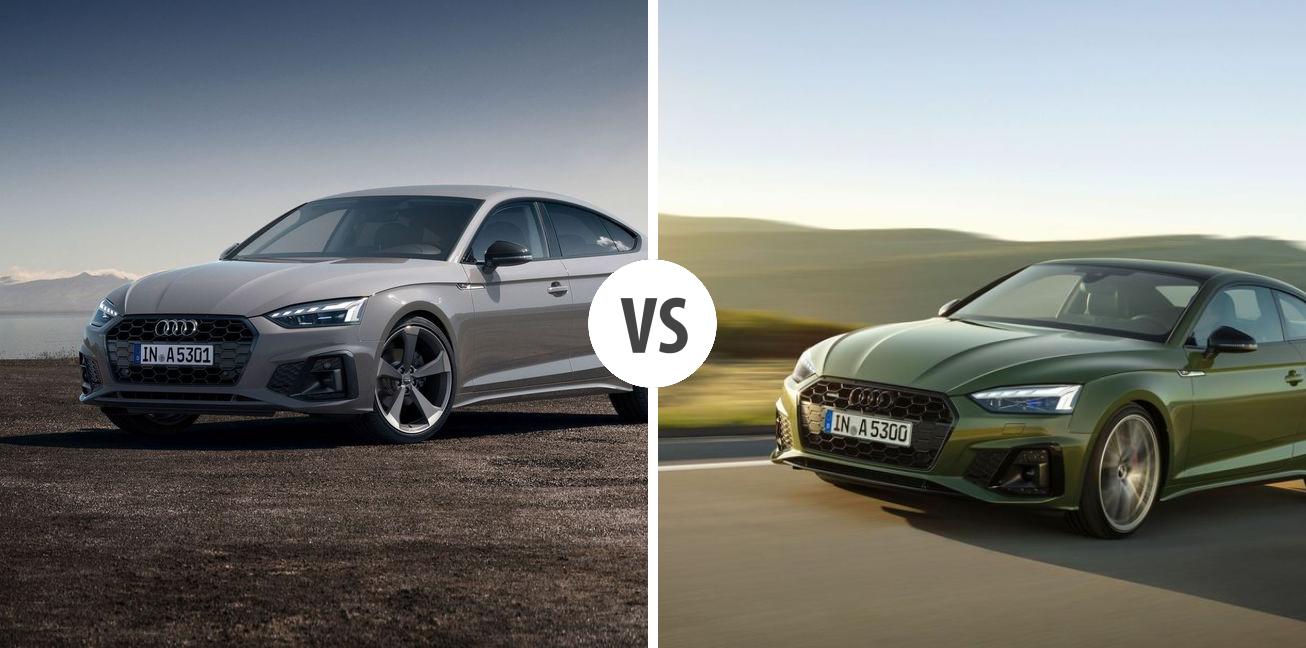 Audi A5 Sportback VS Audi A5 Coupé Autovergleich AUTOGOTT.DE