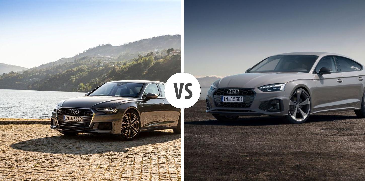 Audi A6 Limousine VS Audi A5 Sportback Autovergleich AUTOGOTT.DE