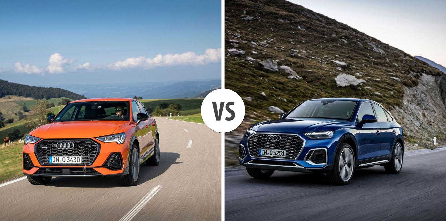 Audi Q3 Sportback VS Audi Q5 Sportback Autovergleich AUTOGOTT.DE