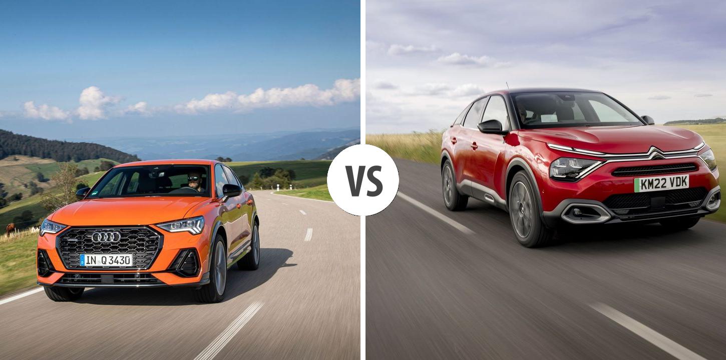 Audi Q3 Sportback VS Citroën ëC4 Autovergleich AUTOGOTT.DE