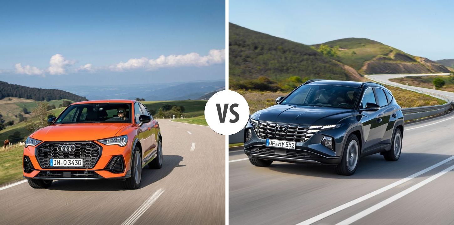Audi Q3 Sportback VS Hyundai Tucson Autovergleich AUTOGOTT.DE