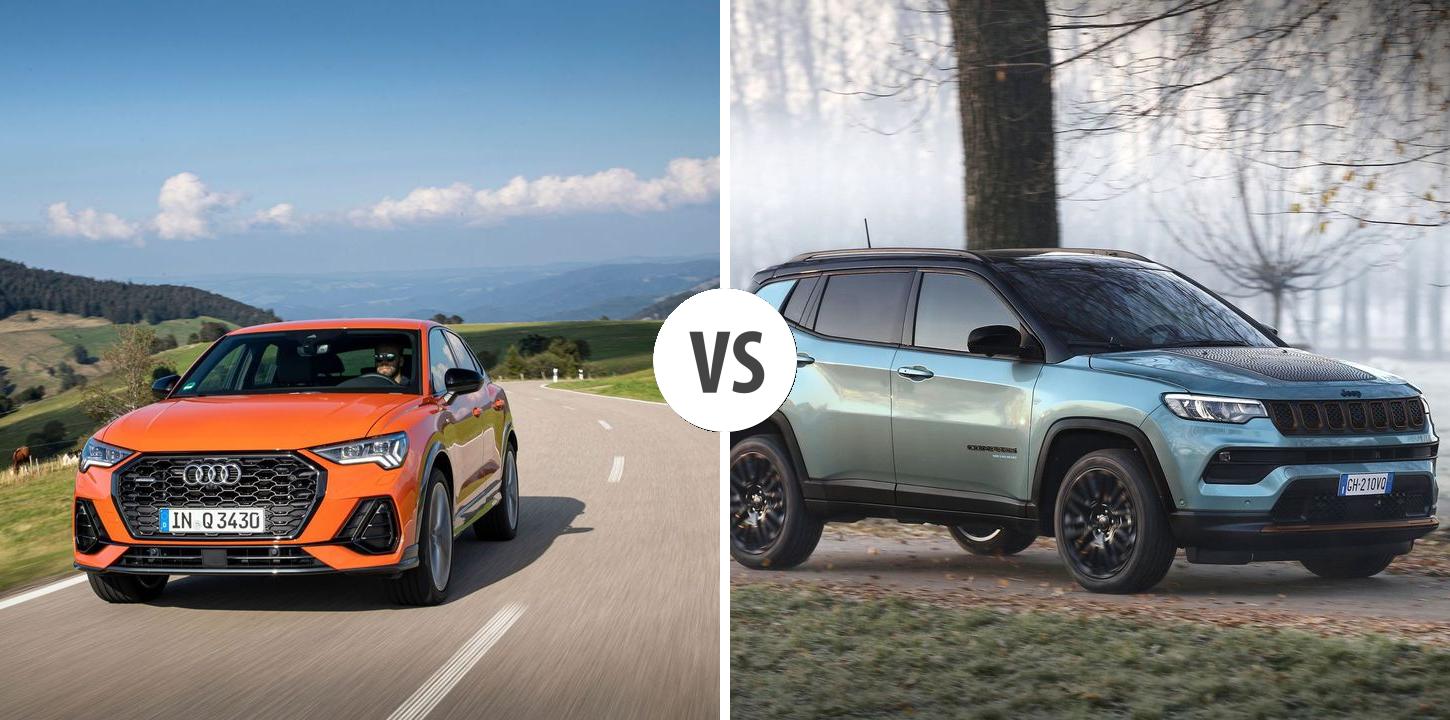 Audi Q3 Sportback VS Jeep Compass Autovergleich AUTOGOTT.DE