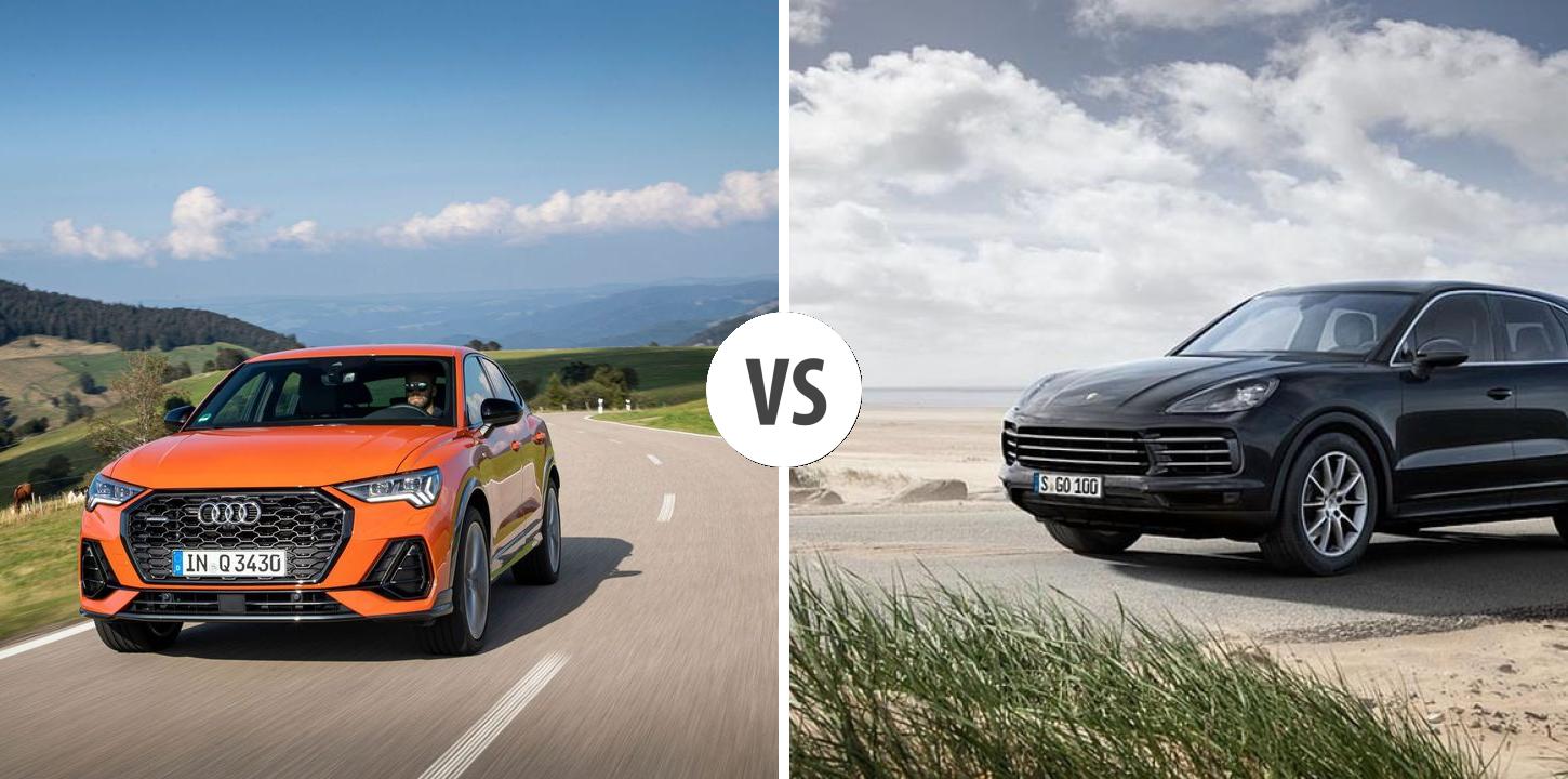 Audi Q3 Sportback VS Porsche Cayenne Autovergleich AUTOGOTT.DE