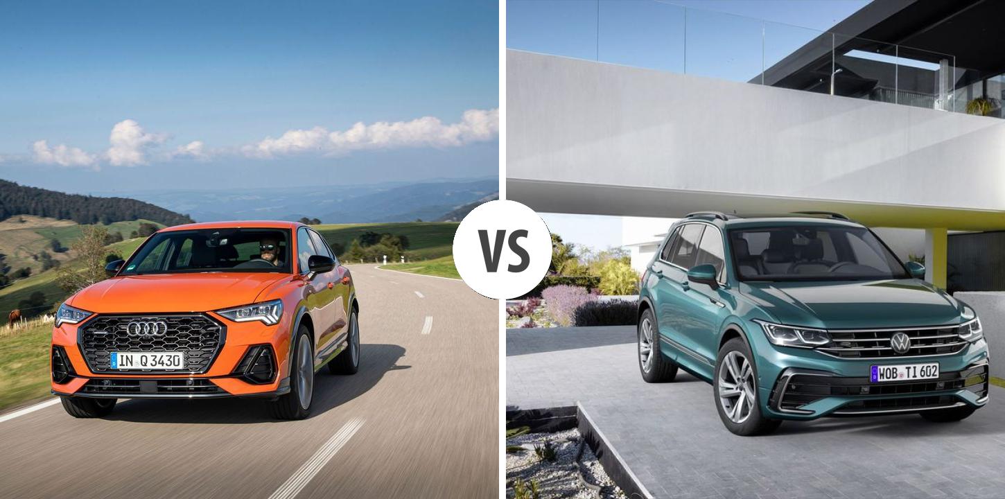 Audi Q3 Sportback VS Volkswagen Tiguan Autovergleich AUTOGOTT.DE