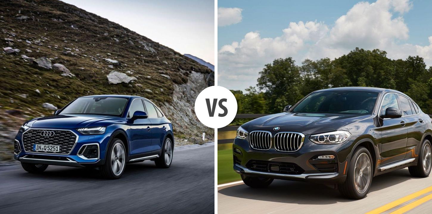 Audi Q5 Sportback VS BMW X4 Autovergleich AUTOGOTT.DE