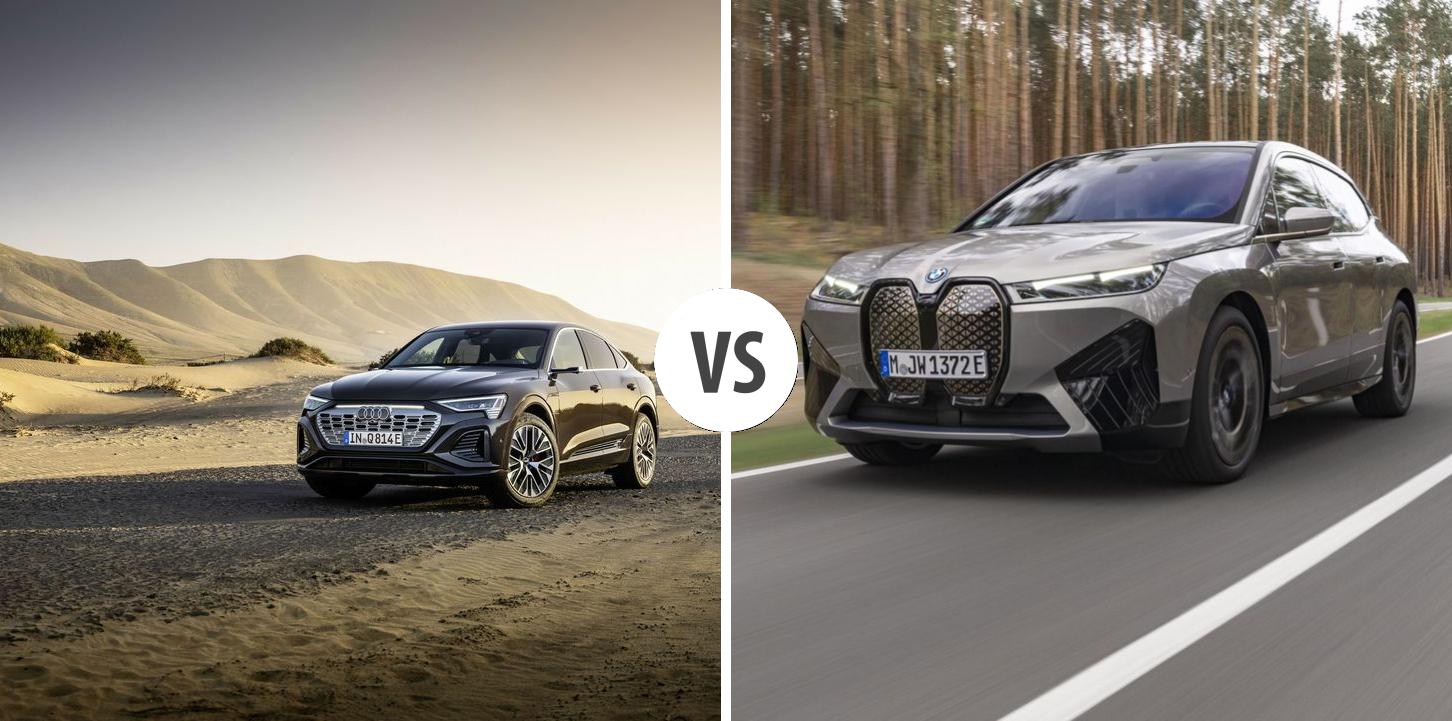 Audi Q8 etron Sportback VS BMW iX Autovergleich AUTOGOTT.DE