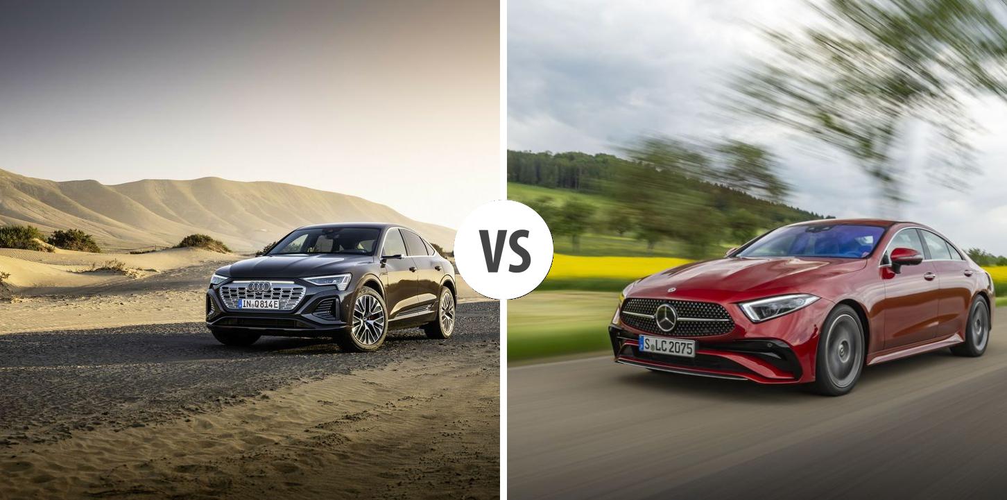 Audi Q8 etron Sportback VS Mercedes CLS Autovergleich AUTOGOTT.DE