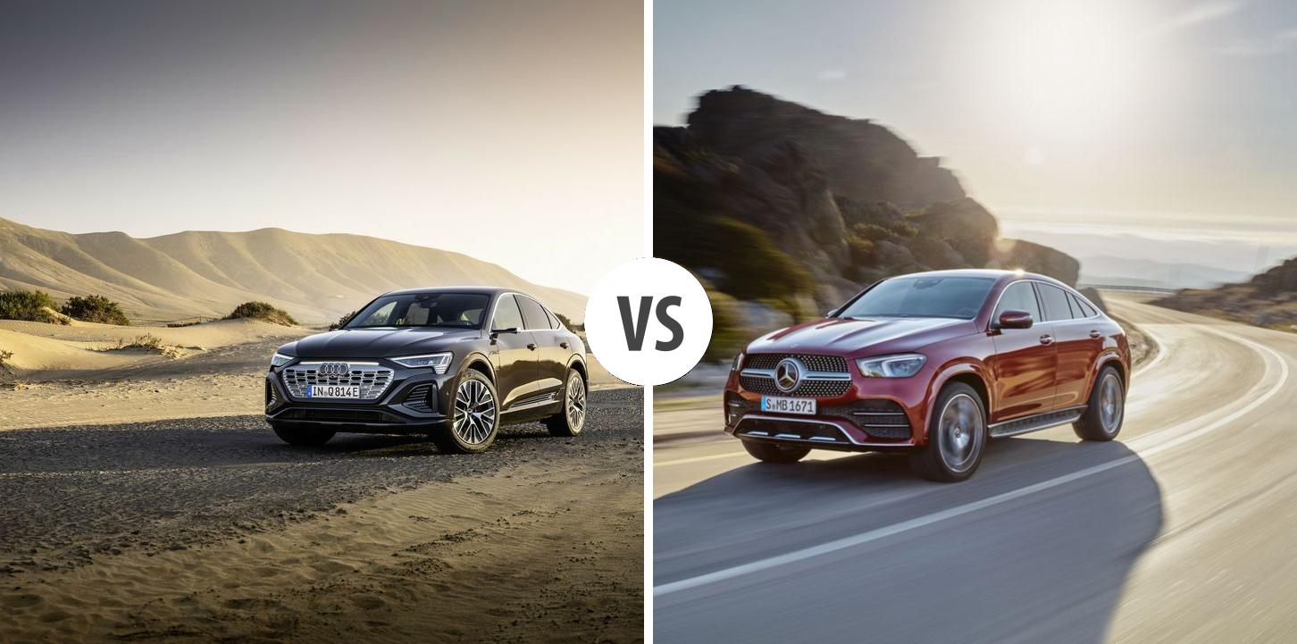 Audi Q8 etron Sportback VS Mercedes GLE Coupé Autovergleich AUTOGOTT.DE