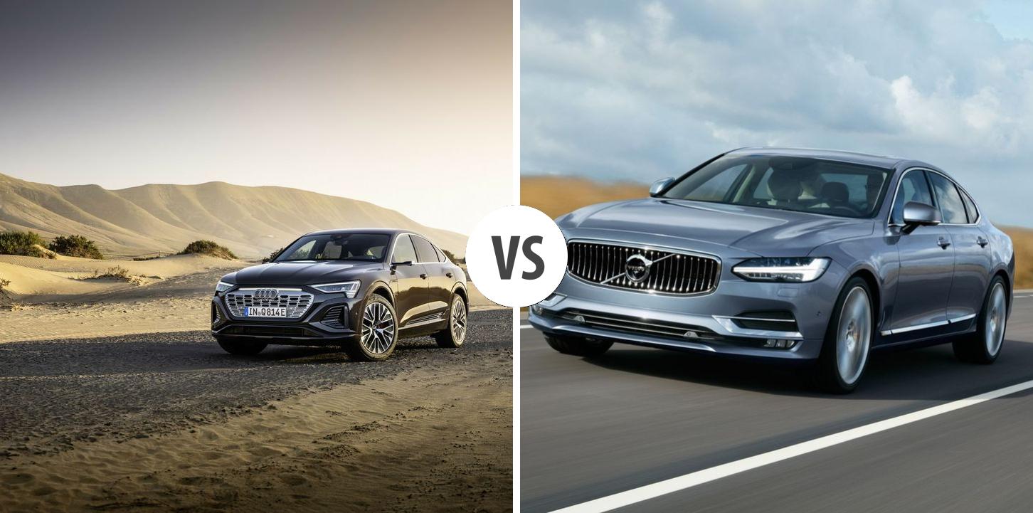 Audi Q8 etron Sportback VS Volvo S90 Autovergleich AUTOGOTT.DE