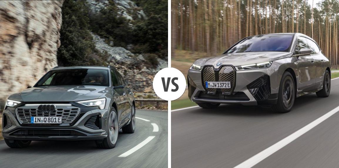 Audi Q8 e-tron VS BMW iX – Vergleiche Preise, Leistung, Kofferraum ...