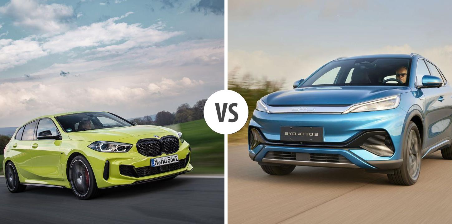 BMW 1er VS BYD Atto 3 – Vergleiche Preise, Leistung, Kofferraum ...