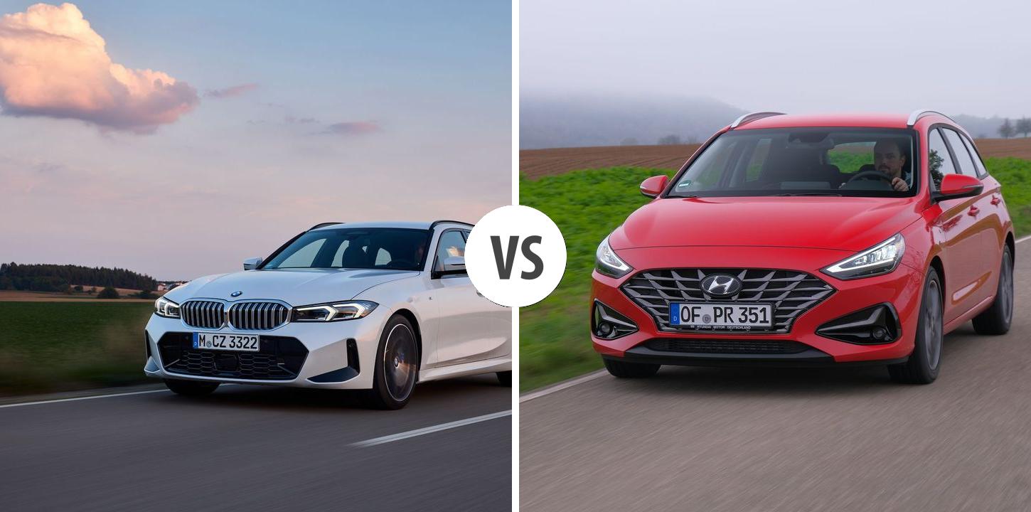 BMW 3er Touring VS Hyundai i30 Kombi – Vergleiche Preise, Leistung ...