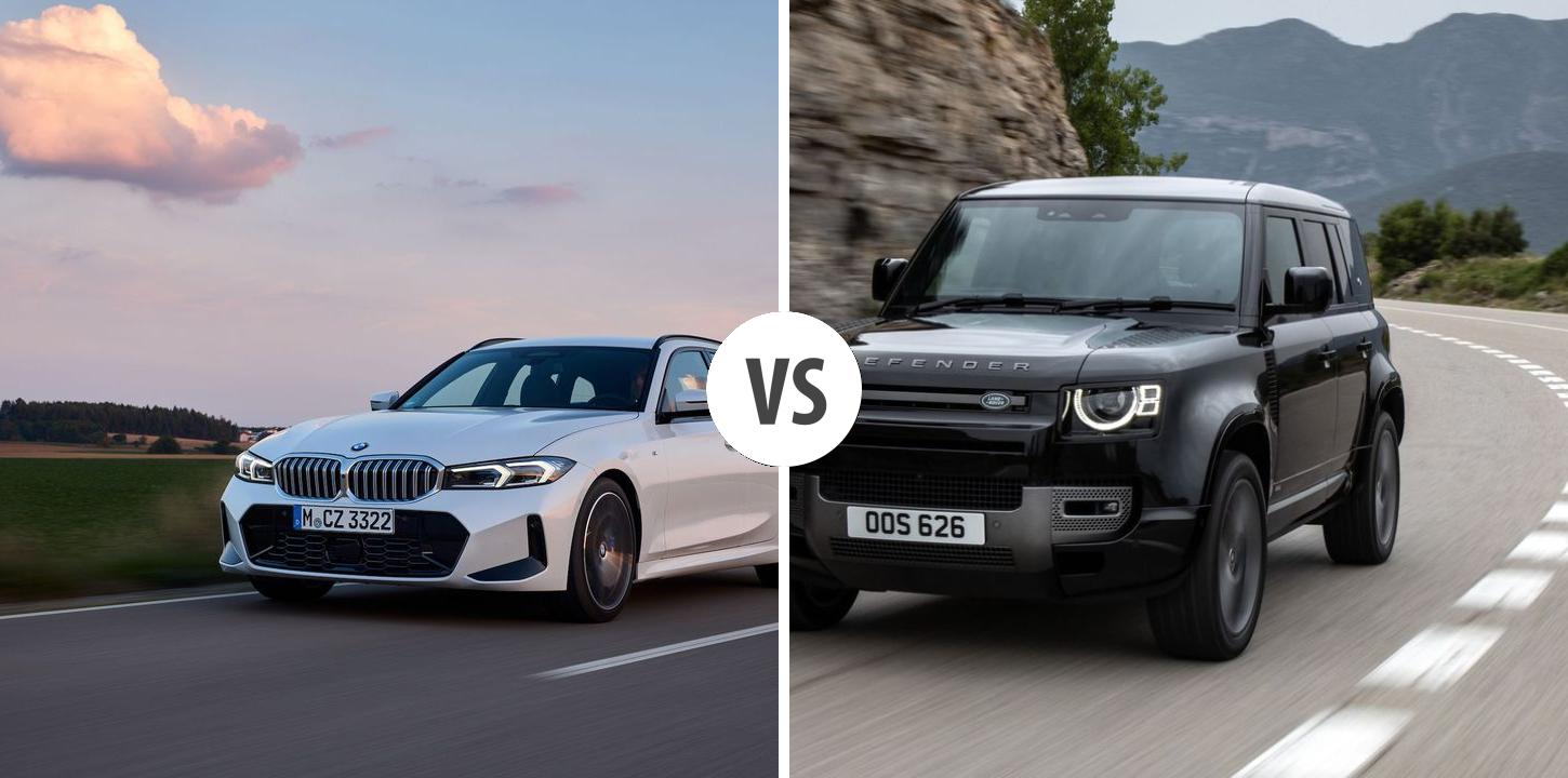 BMW 3er Touring VS Land Rover Defender – Vergleiche Preise, Leistung ...