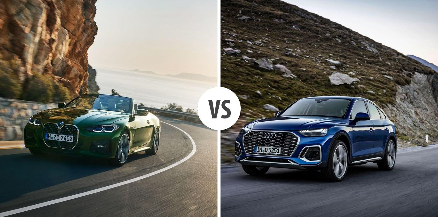 BMW 4er Cabrio VS Audi Q5 Sportback Autovergleich AUTOGOTT.DE