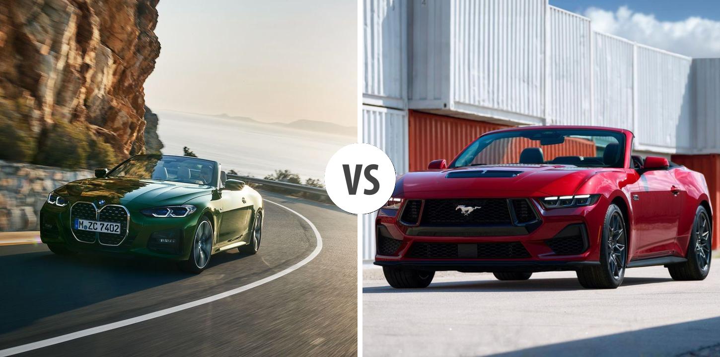 BMW 4er Cabrio VS Ford Mustang Convertible ??? Vergleiche Preise ...