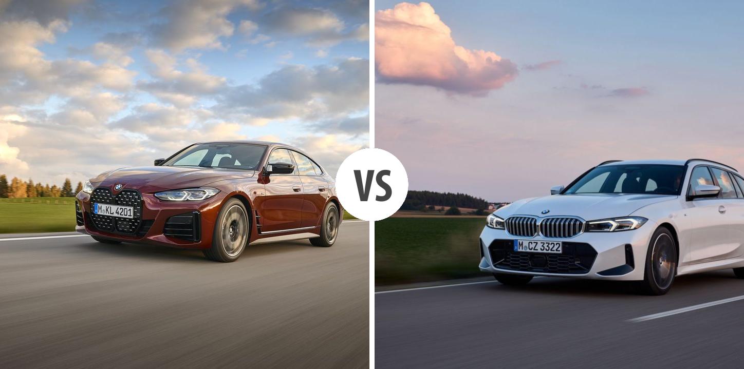 BMW 4er Gran Coupé VS BMW 3er Touring Autovergleich AUTOGOTT.DE