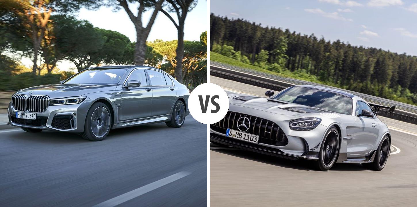 BMW 7er Limousine VS Mercedes AMG GT Coupé – Vergleiche Preise ...