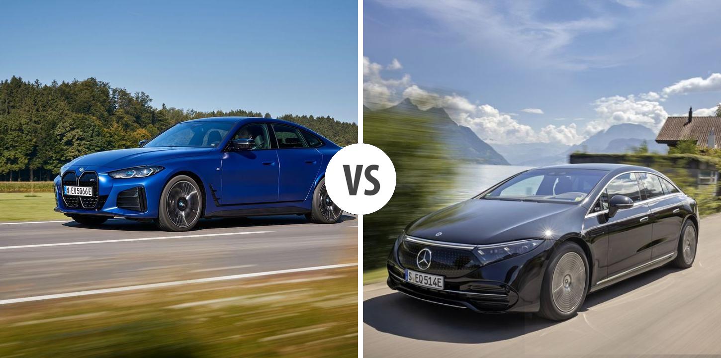BMW i4 VS Mercedes EQS Limousine – Vergleiche Preise, Leistung ...