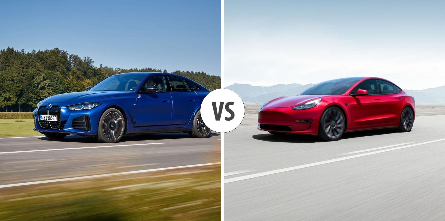 BMW i4 VS TESLA Model 3 Autovergleich | AUTOGOTT.DE