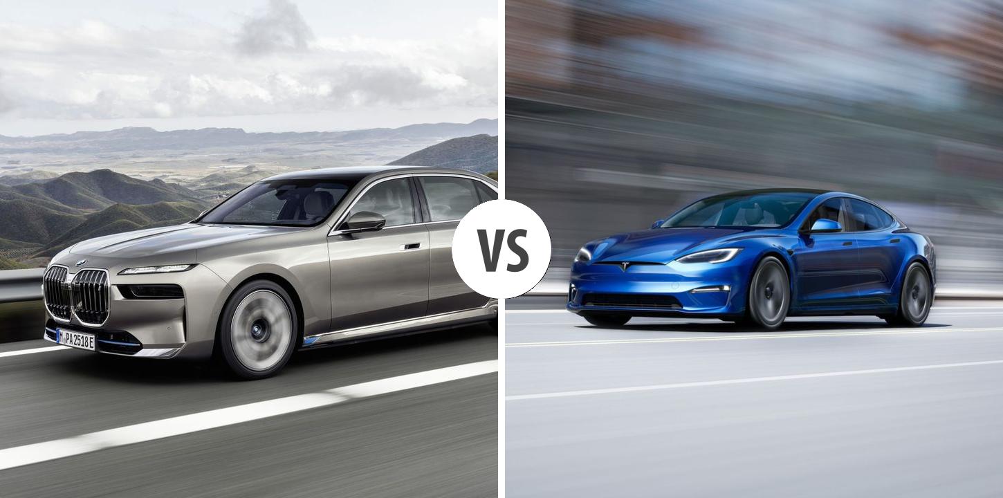 BMW i7 VS TESLA Model S Autovergleich AUTOGOTT.DE