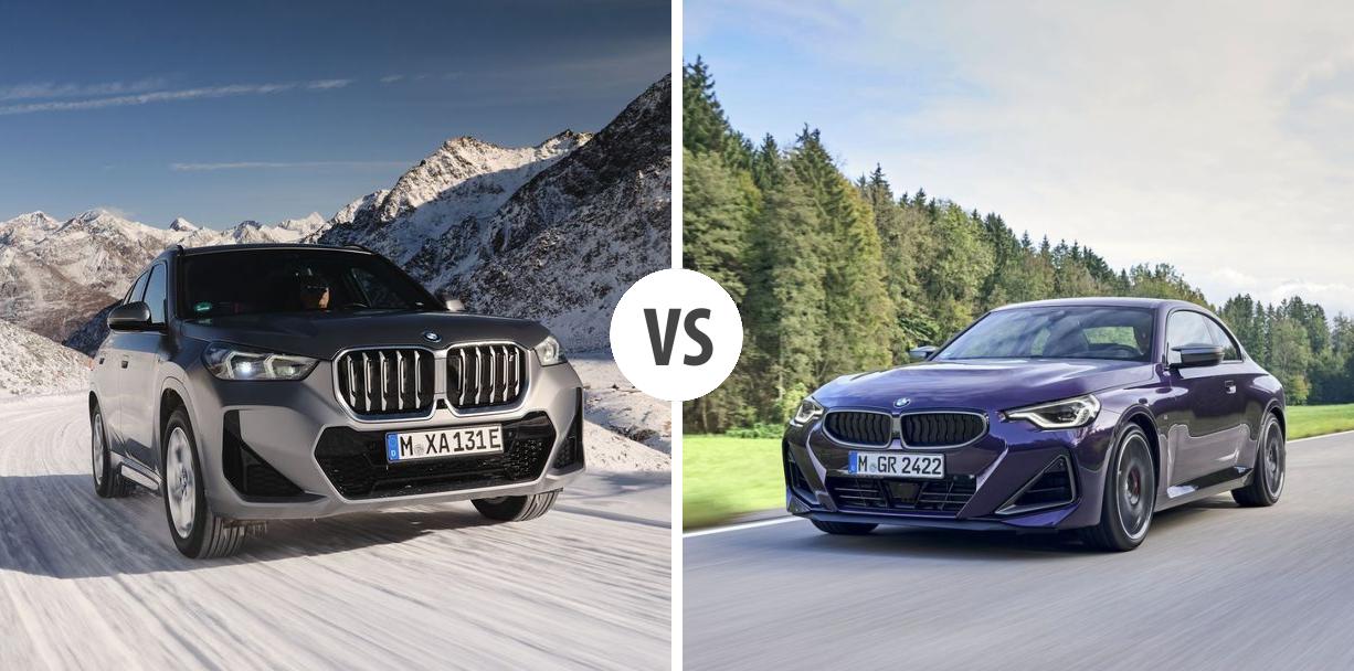 BMW iX1 VS BMW 2er Coupé Autovergleich | AUTOGOTT.DE