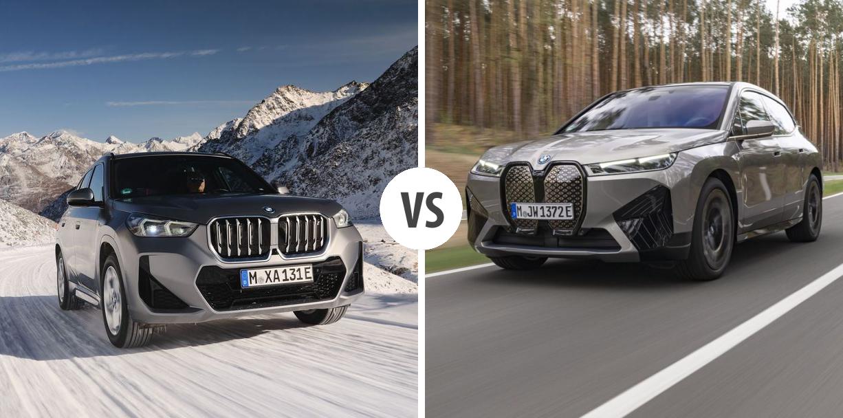 BMW iX1 VS BMW iX – Vergleiche Preise, Leistung, Kofferraum ...