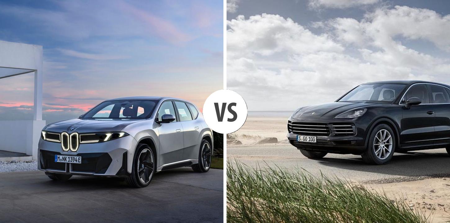 BMW iX3 VS Porsche Cayenne Autovergleich | AUTOGOTT.DE