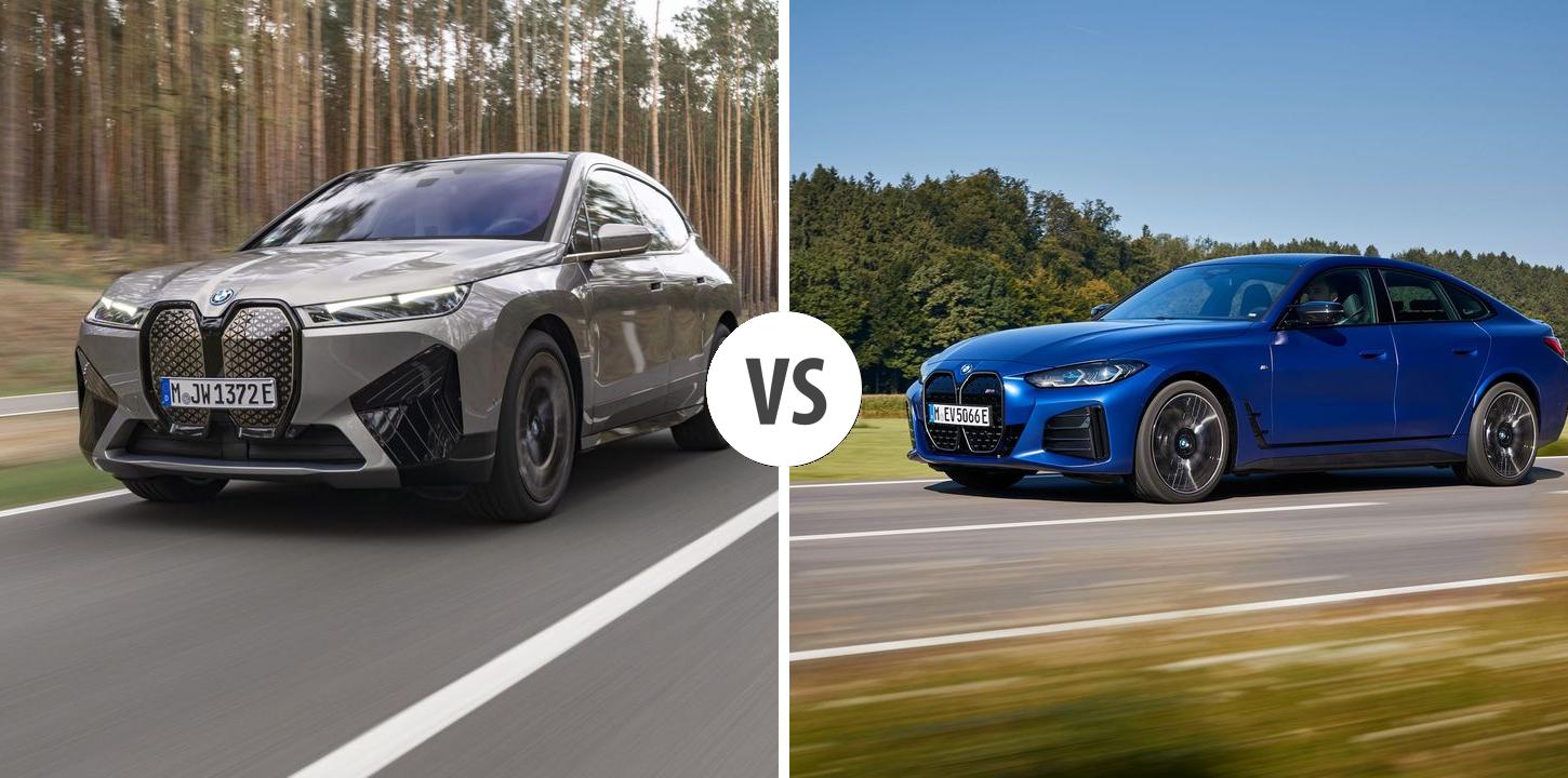 BMW iX VS BMW i4 – Vergleiche Preise, Leistung, Kofferraum ...