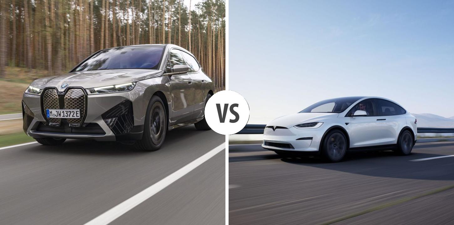 BMW iX VS TESLA Model X Autovergleich AUTOGOTT.DE