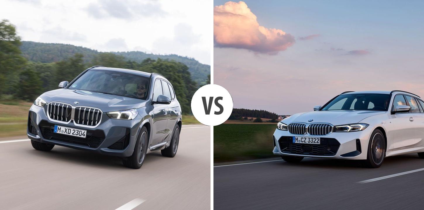 BMW X1 VS BMW 3er Touring – Vergleiche Preise, Leistung, Kofferraum ...