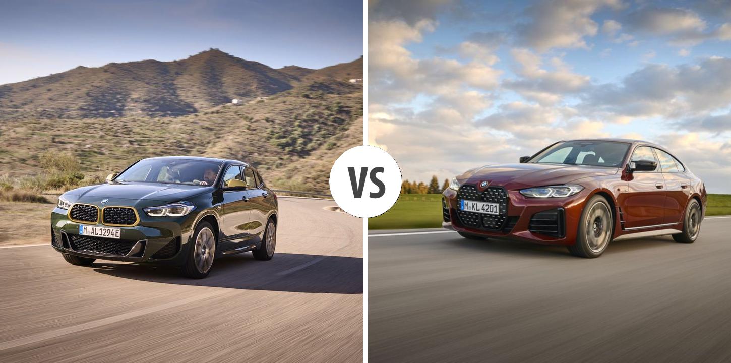 BMW X2 VS BMW 4er Gran Coupé – Vergleiche Preise, Leistung, Kofferraum ...