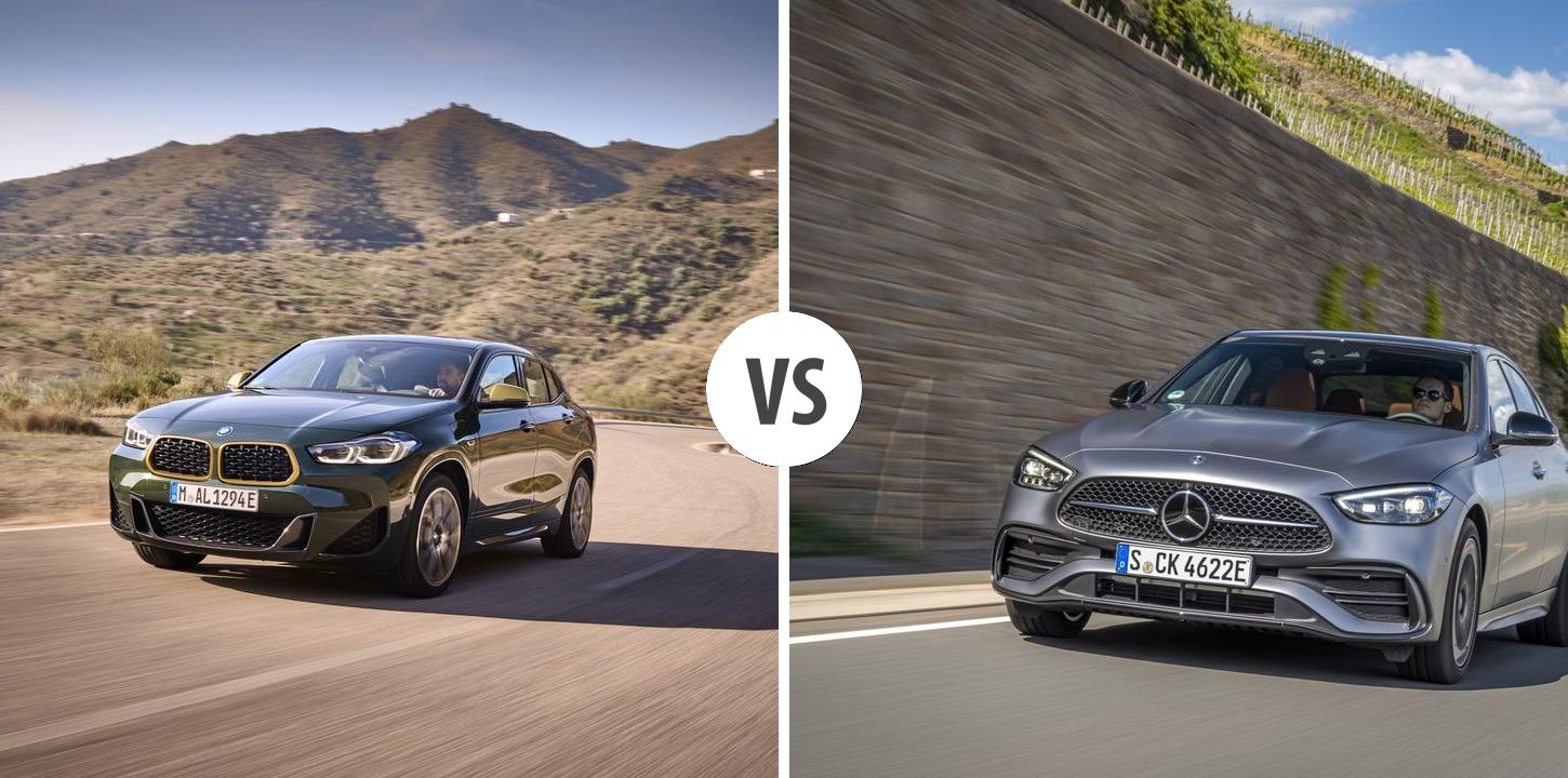 BMW X2 VS Mercedes C-Klasse Limousine – Vergleiche Preise, Leistung ...