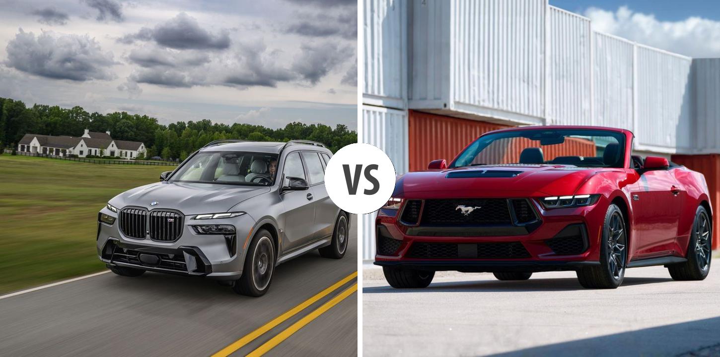 BMW X7 VS Ford Mustang Convertible – Vergleiche Preise, Leistung ...