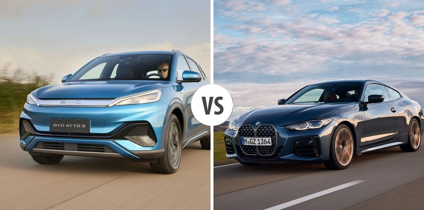 BYD Atto 3 VS BMW 4er Coupé – Wer schneidet besser ab? Vergleiche ...