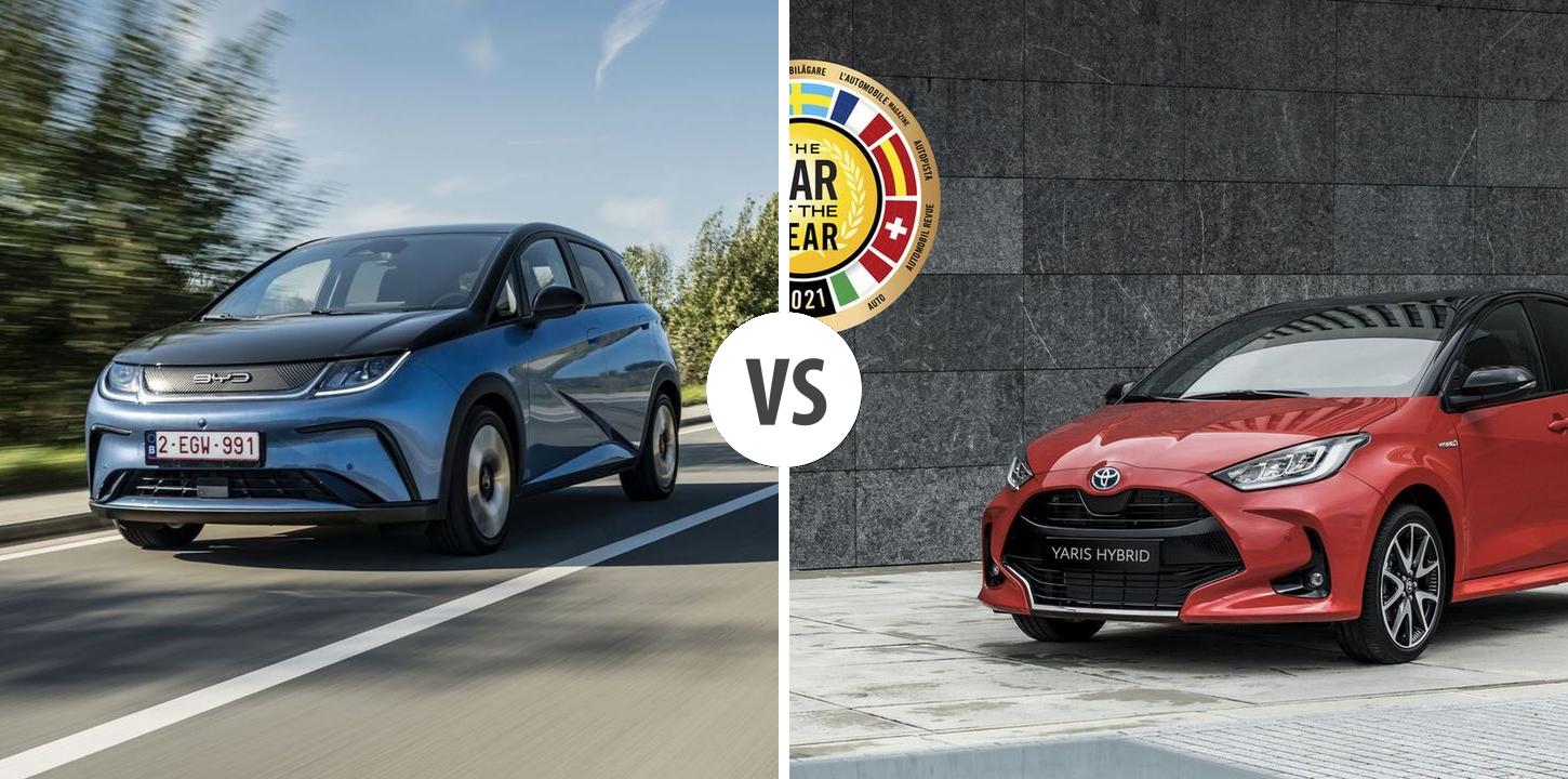 BYD Dolphin VS Toyota Yaris Autovergleich | AUTOGOTT.DE
