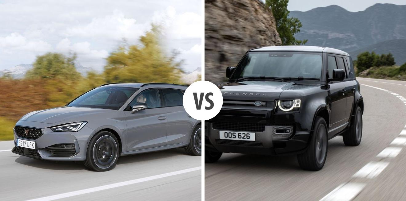 CUPRA Leon Sportstourer VS Land Rover Defender – Vergleiche Preise ...