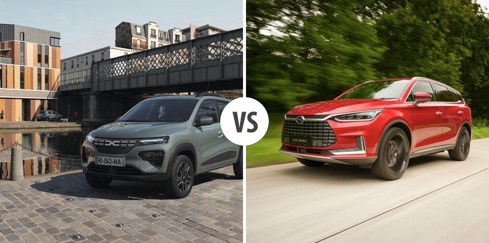 Spring With Tang Dacia Spring VS BYD Tang – Vergleiche Preise, Leistung, Kofferraum ...