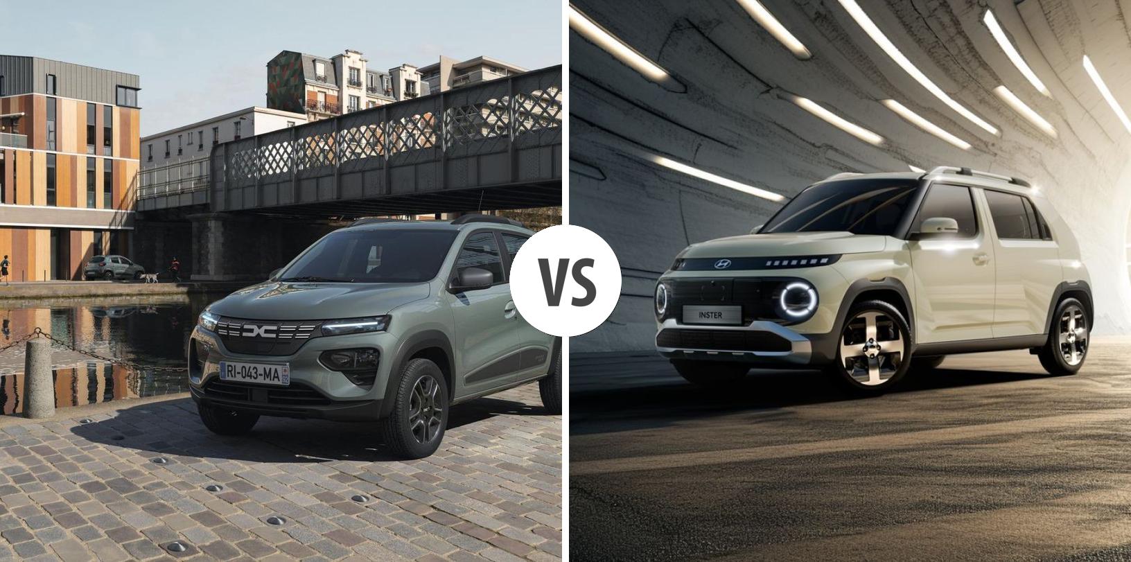 Dacia Spring VS Hyundai Inster – Vergleiche Preise, Leistung ...