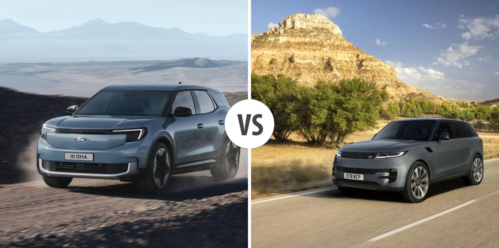 Range Rover Ford Explorer Design Ford Explorer EV VS Land Rover Range Rover Sport – Vergleiche Preise ...