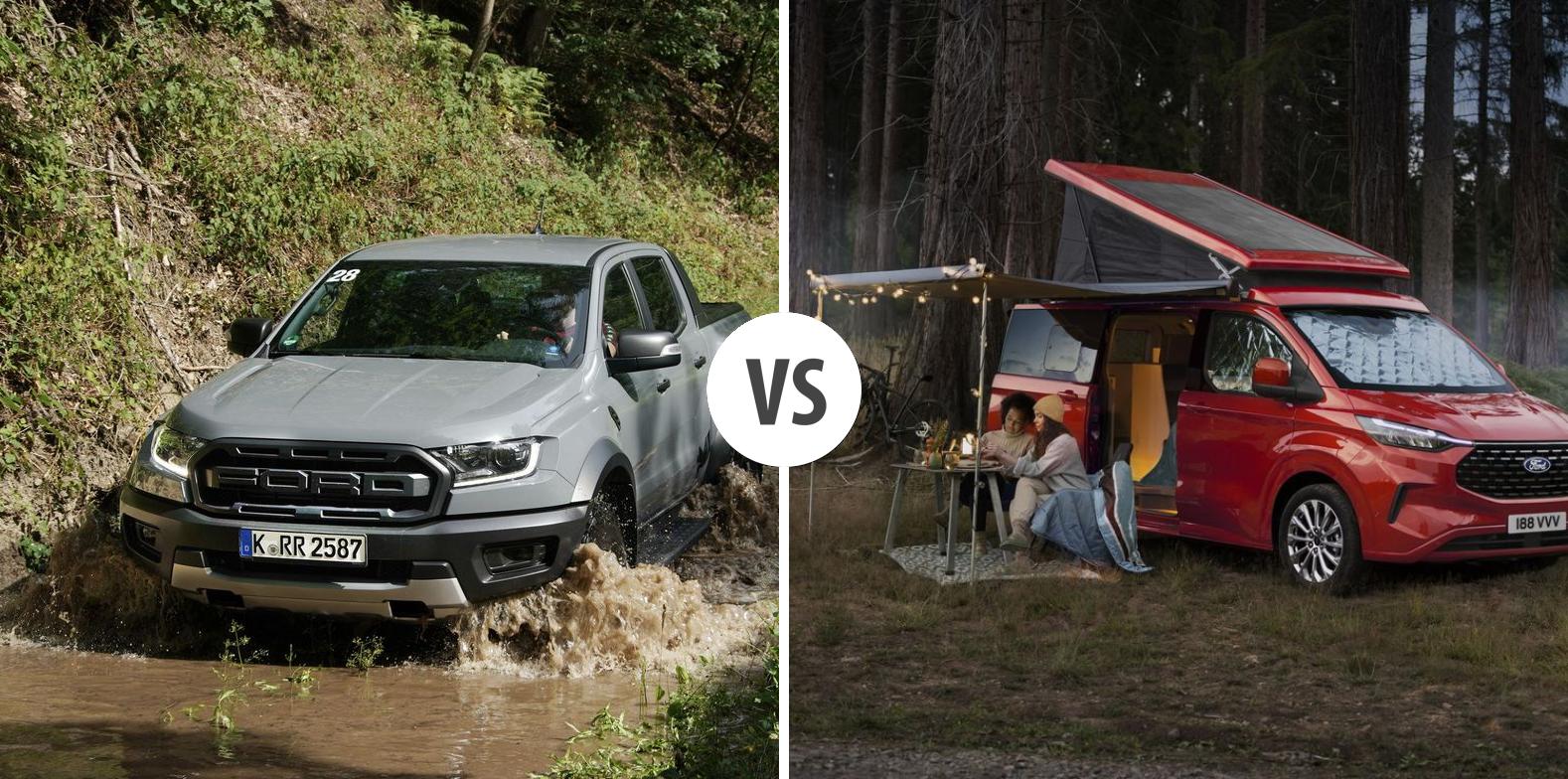 Ford Ranger VS Ford Transit Custom Wohnmobil – Vergleiche Preise ...