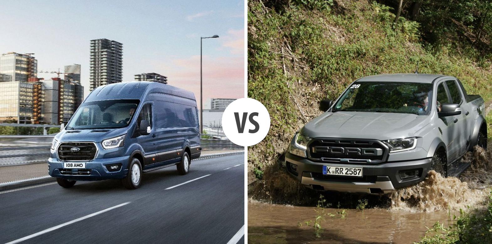 Ford Transit Kastenwagen VS Ford Ranger – Vergleiche Preise, Leistung ...