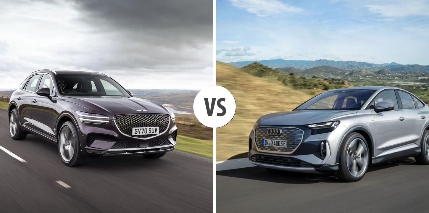 Genesis Electrified GV70 VS Audi Q4 Sportback etron Autovergleich