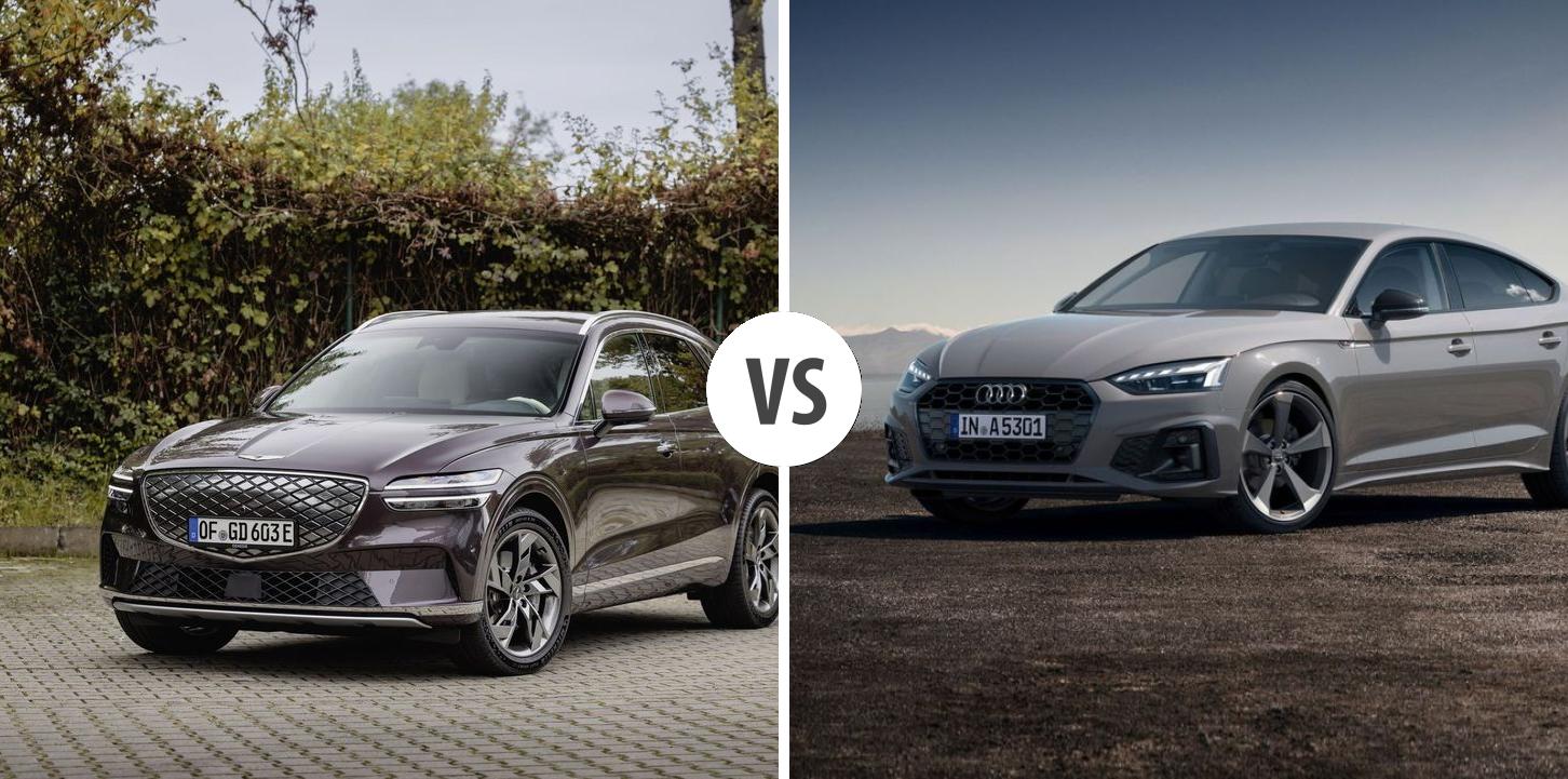 Genesis GV70 VS Audi A5 Sportback Autovergleich AUTOGOTT.DE