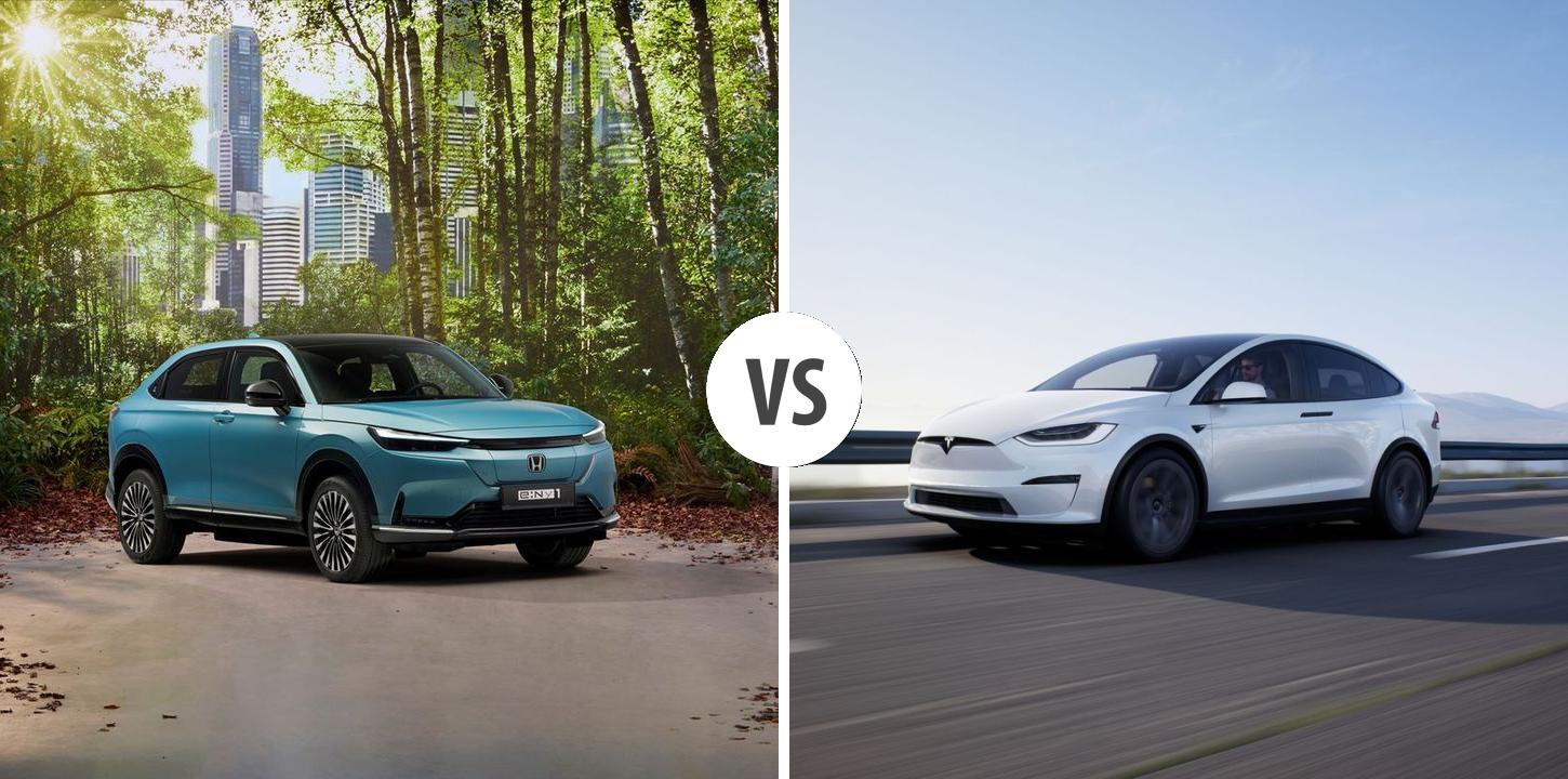 Honda e:Ny1 VS TESLA Model X – Vergleiche Preise, Leistung, Kofferraum ...