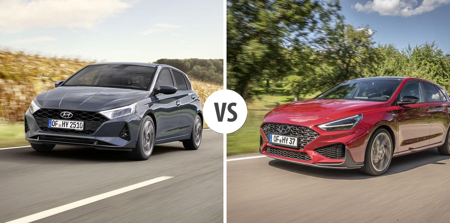 Hyundai i20 VS Hyundai i30 – Vergleiche Preise, Leistung, Kofferraum ...