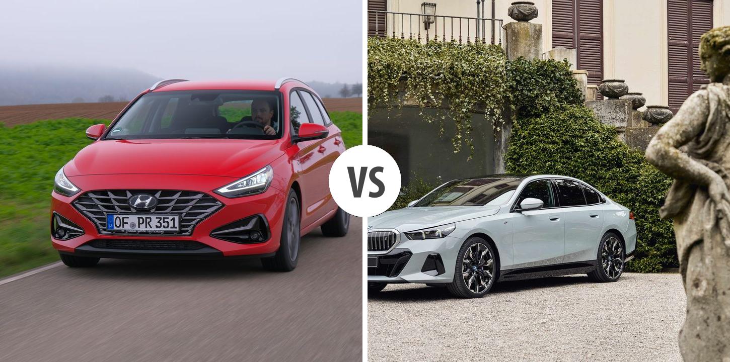 Hyundai i30 Kombi VS BMW i5 – Vergleiche Preise, Leistung, Kofferraum ...